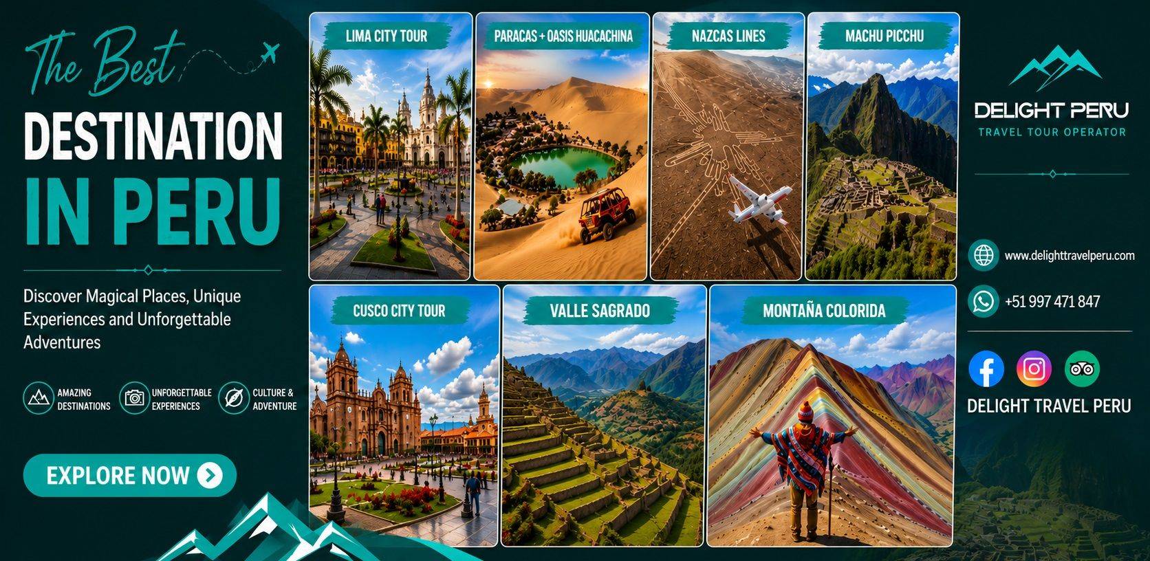 DELIGHT TRAVEL PERU